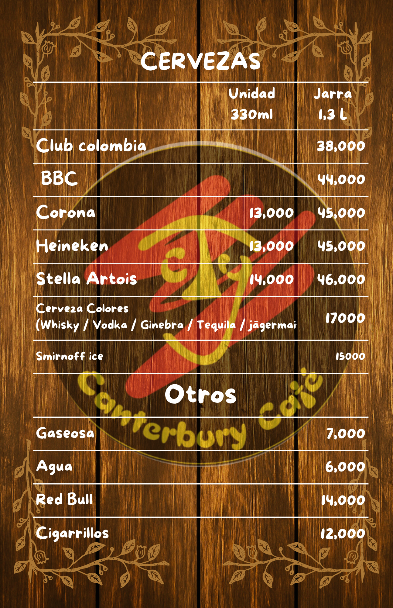 CERVEZAS